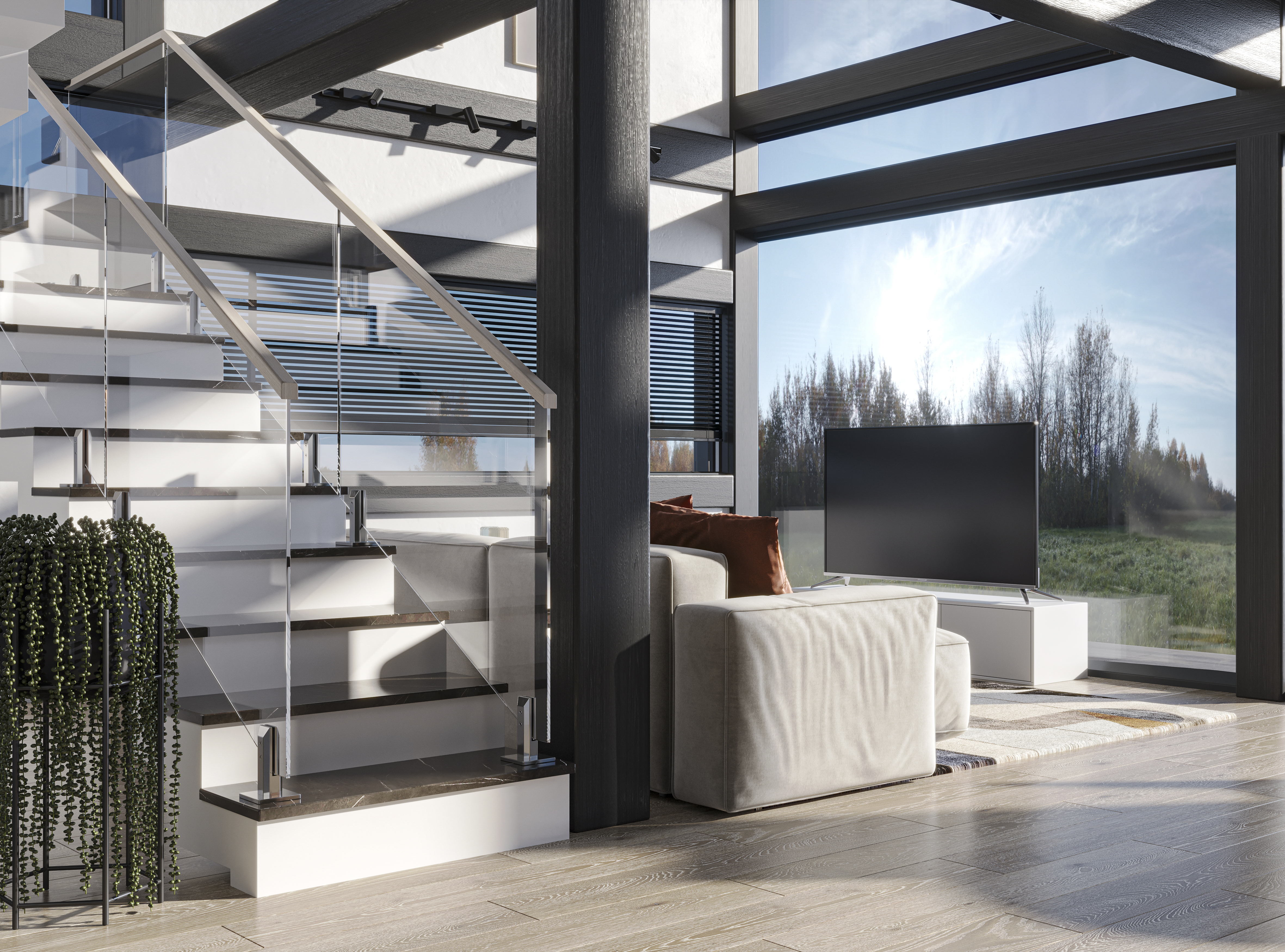 Дом из бруса Фахверк VZ-557